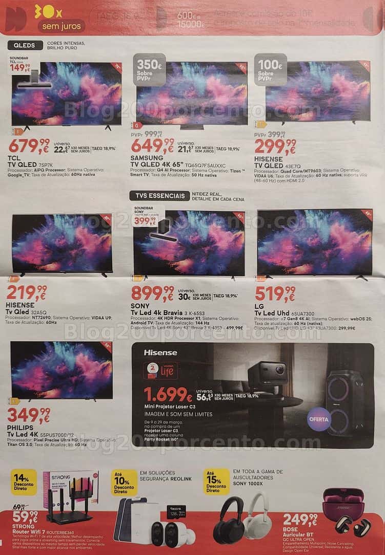 Antevisão Folheto WORTEN Promoções de 10 a 23 março